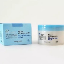 Skinfood 스킨푸드 블루 캐모마일 히알루로닉 패드 70매(SH) Skinfood Blue Chamomile Hyaluronic Pad 70pcs (SH)