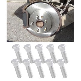 SCUARI Car Studs,Car Accessories Tire Studs,Wheel Studs,Steel Lug Bolts,M12x1.5 Tire Stud Kit,Car Wheel Hub Bolts Replacement,Applicable to CR-V,HR-V,TLX,TSX,TL,RL,Replace #610-266 90942-02049 (10pcs)