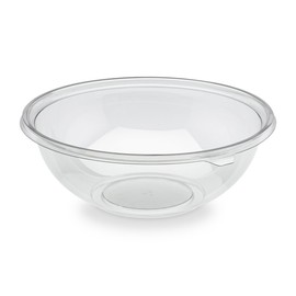 GUILLIN - Festipack SL4500C Pack of 6 Round Salad Bowls 4500 cc without Lid Polyethylene Transparent 31 x 31 x 11.5 cm