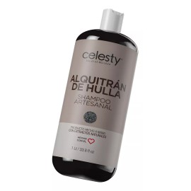 Celesty Kit 9 Shampoo Alquitrán De Hulla Control Psoriasis Caspa 1lt