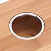 Teapot Warmer Household Bamboo Teapot Heating Base Holder Office Teaware