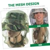GRIRIW 5Pcs Multi Function Fishing Hat Convenient Folding Beekeeper Hat