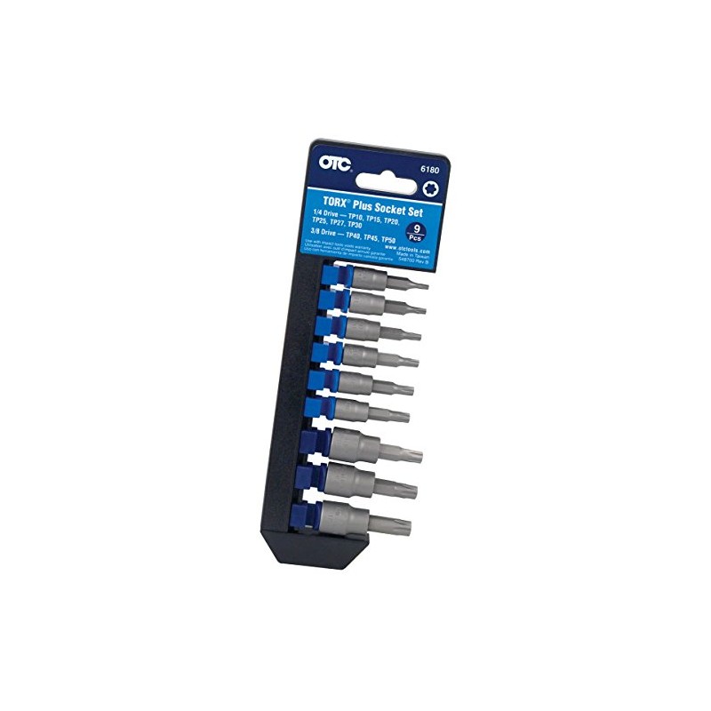 OTC 6180 9 Piece TORX Plus Socket Set