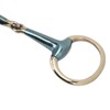 125mm Equine Mouth Snaffle Stainless Steel Electroplated Ring Bit Jointed
