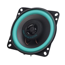 Coaxial Car Stereo Speakers, Full Range Sound, 4 Ohm Dome Tweeter, Universal Speakers (4 inch (SKU VO-402))