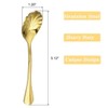 4pcs Shell Shape Coffee Stir Spoon, Heavy Duty Stainless Steel