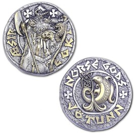 Loki Viking Norse God of Mischief and Chaos Ancient Collectible Coin