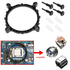SING F LTD CPU Cooler Bracket Mounting Kit Compatible with Intel CPU Socket LGA1700 1200 775 1150 1151 1155 1156 Desktop Computer Components