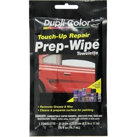Dupli-Color Prep Grease & Wax Remover Prep Wipe PW100 0.5 OZ