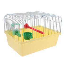 VANZACK Travel Bird Cage, Portable Bird Travel Cage with Food and Water Box - Pet Cage Carrier Easy Travel for Small Birds Like Parakeets and Cockatiels