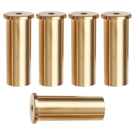 Be In Your Mind 5pcs Golf Club Weight Head Brass Shaft Tip Weights Weight Head Accessories Suitable for Steel Wood Steel Iron Shafts (6g)