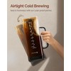 Maestri House Compact Cold Brew Coffee Maker, 64oz Iced Tea