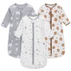 Sleep Sack Long Sleeve 3 Pack 100% Cotton Baby Wearable