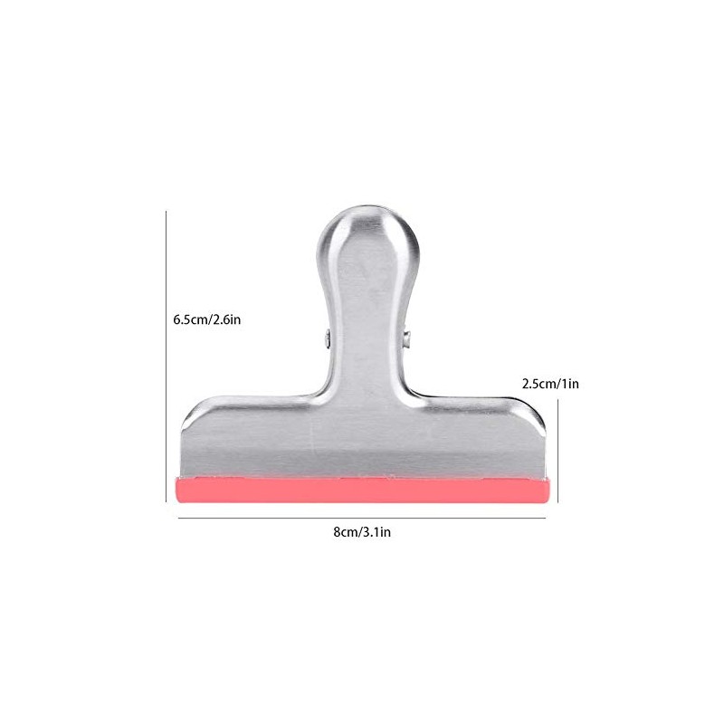 Zerodis Clips para Bolsas, Clips de Alimentos de Acero Inoxidable
