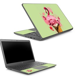 MightySkins Skin Compatible with HP Mag Right Handed - Flamingo Ice Cream | Protective, Durable, and Unique Vinyl Decal wrap Cover | Easy to Apply, Remove, and Change Styles | Made in The USA