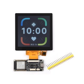 Waveshare ESP32-S3 RGB LCD Driver Board with 480 x 480 4 Inch TFT RGB Round Touch Display Capacitive 5-Point Touch, with 32-Bit 240MHz LX7 Dual-Core Processor, 8MB PSRAM and Flash, W-Fi & Blue-T