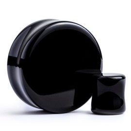 Black Onyx Stone Plugs/Gauges (10mm)