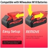 Power Wheel Adapter for Milwaukee 18v Battery m18 Battery Adapter