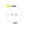 DUST COMMANDER KBHC100R spiral hose clamp, set of 4, 100