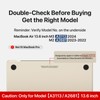 Soonjet Compatible for MacBook Air 13.6 inch Case M4 M3