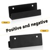 Xingwenhao Heavy Duty Hooks, Pack of 2 U Angle, U
