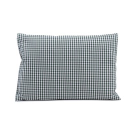 Gözze - Herb Scented Cushion, 200 g Herb Blend Filling, Cover Made of 100% Cotton, 30 x 20 cm - Green Checked