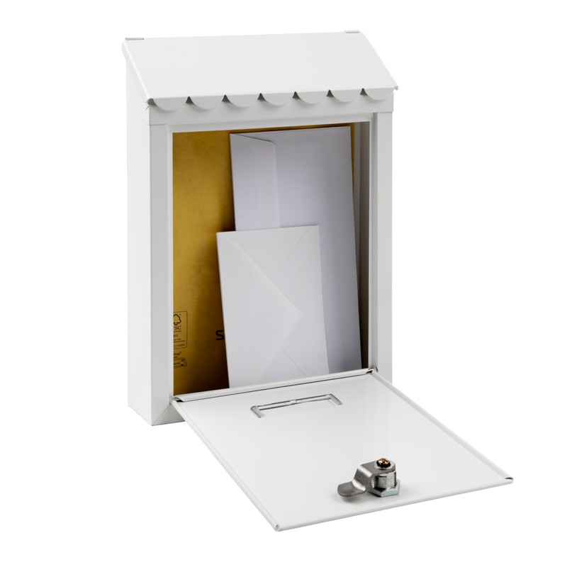 ARREGUI Civic E5721-C Galvanised Steel Letterbox, Size S (DIN A5
