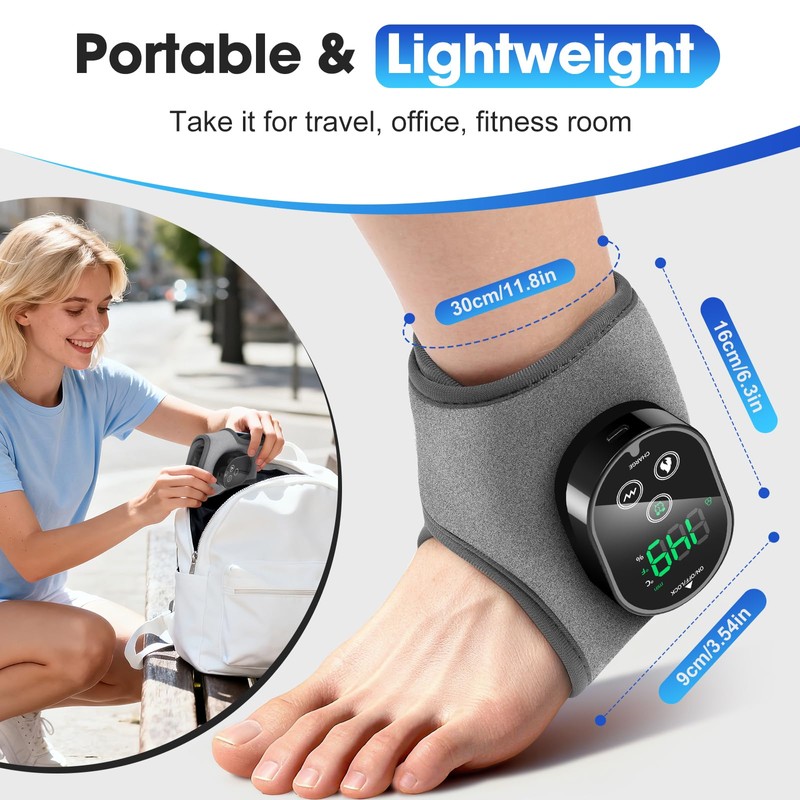 2PCS Foot Massager for Neuropathy, FSA Eligible Foot and Ankle