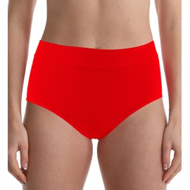 Trifolium Pants High Waist Light Tummy Control Shaper Magic Knickers Briefs Red Factory Label XL UK 16-18 (STV8057-XL-RD)