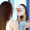 MIYADIVA 30X Magnifying Mirror Suction Cup for Easy Mounting, Use