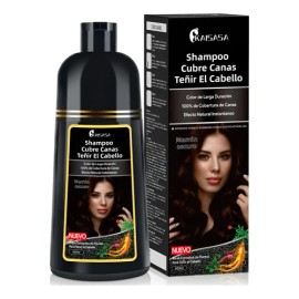 Shampoo Tinte Instantáneo Cubre Canas Natural Jengibre 500ml