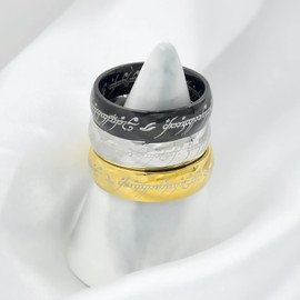 Lord of the Rings Merchandise Ring of Power For Men And Women Fidget Ring Men, Metal, not known