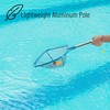 UNCO- Pool Skimmer Net with Pole, 25", Hot Tub Skimmer