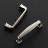 Ravinte 30 Pack Solid 3 Inch Cabinet Handles - Brushed