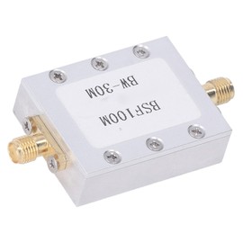 Fyearfly Band Stop Filter, 88-108M Anti-FM Interference CNC Aluminum Alloy Housing, Passive Notch Filter, Broadcast FM Block Filter