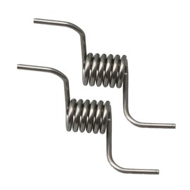 BQLZR 5x0.9cm Silver Metal Refrigerator Divider French Door Spring Pin MHY62044106 Replacement for LFX28968SB LFX31945ST Pack of 2