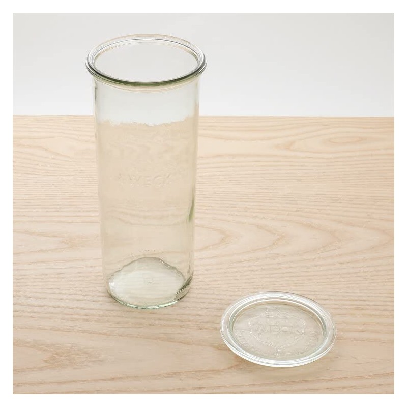 WECK WE784 Mold Shape Glass Canister, 51.0 fl oz (1,550