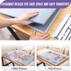 Tektalk Foldable Jigsaw Puzzle Board with 4 Angle Adjustable Bracket/Stand,