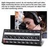 Headphone Amplifier Professional Low Noise Mini High Power 8 Channel