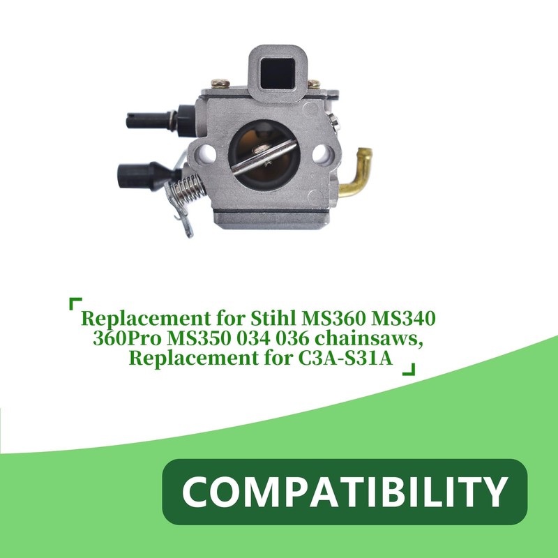 ALL-CARB Carburetor With Air Filter Replacement for Stihl MS360 MS340