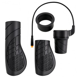 Lirupdovio Ebike Throttle for 3-Pin Connector - FT76X Half Twist Throttle