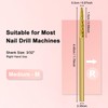 CGBE Nail Cutter Attachments, 3/32 Inch Cutter Bit Needle Shape,