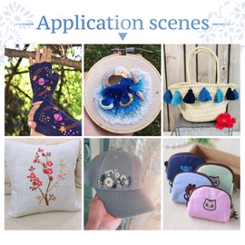 Beadthoven 210 Yards 1mm Embroidery Floss Colorful Cross Stitch Threads Embroidery Threads 8-Ply Friendship Bracelet String for Hand Embroidery Sewing DIY Crafts Jewelry Making