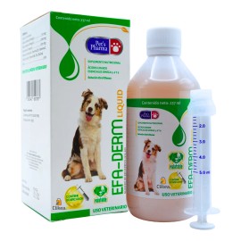 Efa-derm Perros Y Gatos Liquid 237 Ml Grande Piel Y Pelo
