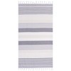 Superior Meera Stripes Oversized Cotton Beach Towel, Bathroom Essential, Quick