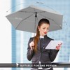 LEAGERA Automatic Umbrella -Collapsible Pocket Flat Umbrella for Travel -