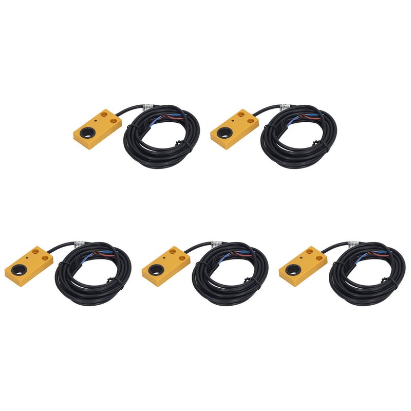 5PCS Non Contact Proximity Sensor 2 Wire Normally Open Distance
