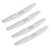 50Pcs Nail Files 180 240 Grit Multifunctional Washable Nail Art