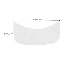 Ipetboom 300pcs Wrinkle Neck Hydrating Mask Silk Neck Care for Moisturizing and Skin Elasticity for and Home Use