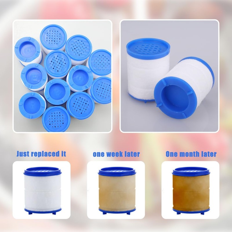 suaywo Pack of 12 PP Cotton Filter Element Filter Cartridges
